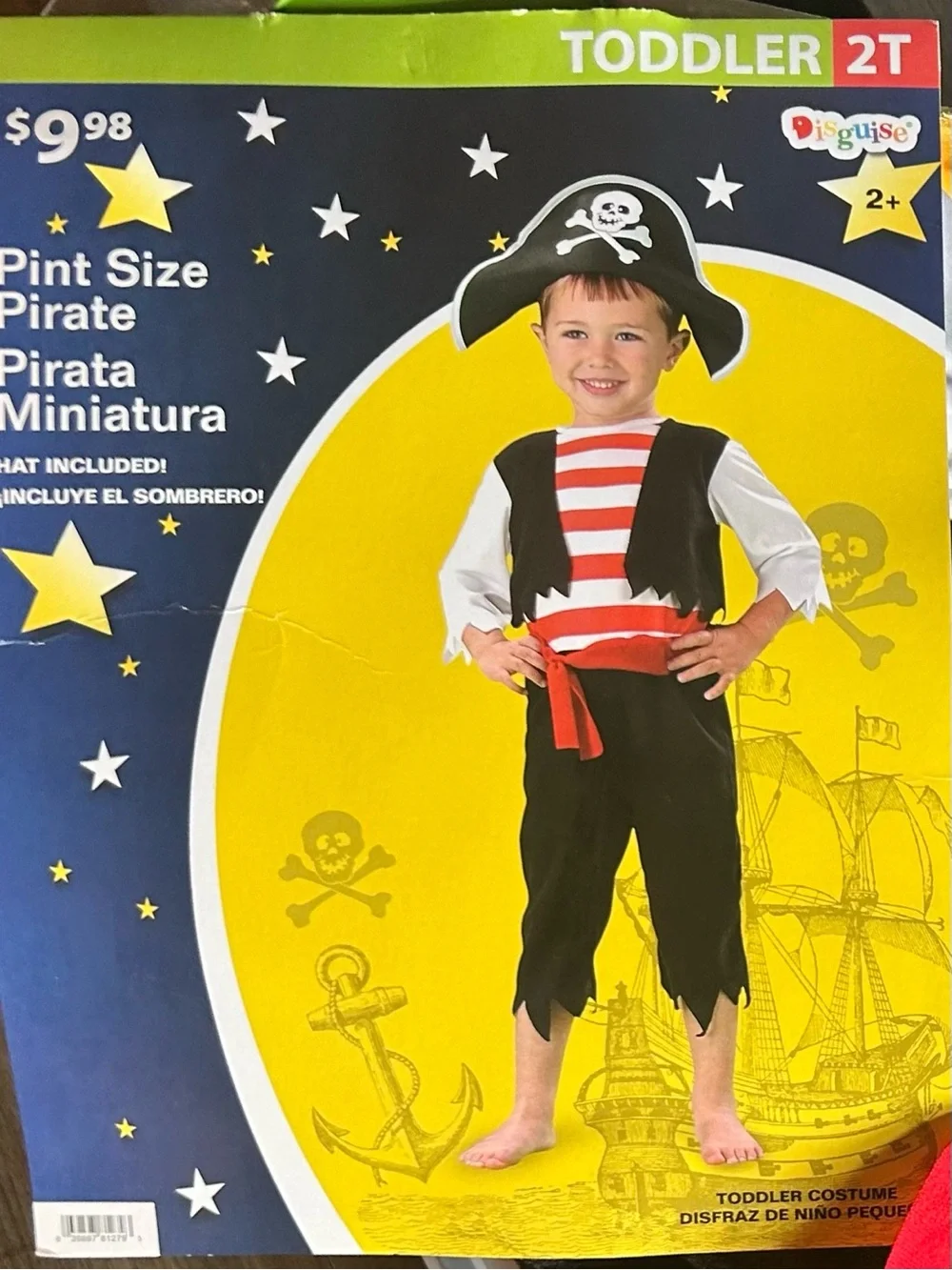 Disguise classic pirate